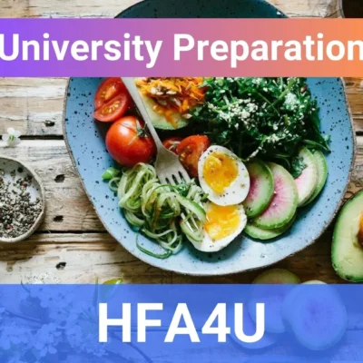 HFA4U – Grade 12 Nutrition and Health