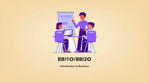 BBI10 – Introduction to Business