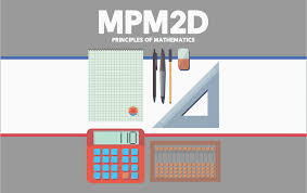 MPM2D – Grade 10 Principles of Mathematics